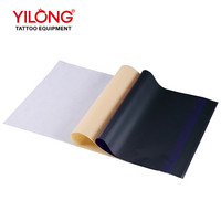 Papier de transfert professionnel Yilong pour tatouage, 15 feuilles, triple couche, accessoires de tatouage, papier pochoir pour tatouage, emballé en boîte, personnalisé