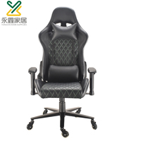 Chaise de gaming professionnelle, bureau de course, pour ordinateur pc, rvb, à la mode