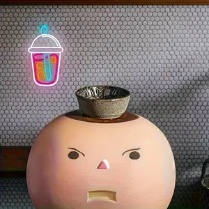 لافتة بوبا مخصصة ، ضوء LED للشاي السريع ، ديكور جدار النيون للمقهى أو المطعم ، هدية منظر طبيعي شخصي - Product Image 6