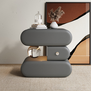 Comodino Moderno Sospeso in Legno Massello con Illuminazione a Sensore di Movimento, Ispirato al Lusso, per Camera da Letto - Nessun Montaggio Richiesto - Product Image 6