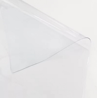 Rouleau de feuille de PVC transparente, film plastique souple super clair, 0,05–3,00 mm, pour l'emballage, l'impression, l'affichage et l'agriculture