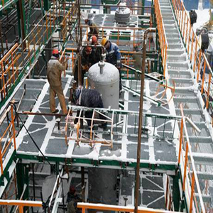 Bricolage soudé-grille presse-verrouillée verrouillée de barre d'acier avec le bas <span class=keywords><strong>entretien</strong></span> rocailleux de haute performance - Product Image 2