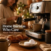 Tablettes nettoyantes pour café emballées dans un film hydrosoluble, sans désordre, dose unique, détartrage pour machines à expresso super automatiques