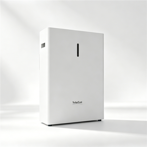 Wall-<b>mounted</b> Home Power Supply 5 kWh Stackable <b>Battery</b> BMS Hybrid Grid Compatible IP66 Split Type CAN - Product Image 1