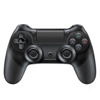   Manette de jeu sans fil pour PS4, PC, téléphone, Steam, manette de jeu à double vibration pour console et jeu mobile