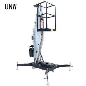 गर्म बिक्री उच्च सुरक्षा 8 मीटर 10 मीटर एल्यूमीनियम मिश्र धातु हवाई कार्य उठाने मंच लिफ्टर हाइड्रोलिक - Product Image 1