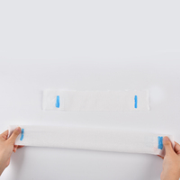 Bandes de barbier jetables en papier pour coiffeur avec col blanc, rouleau de papier pour salon de coiffure