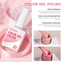 Nouvelle Tendance OEM/ODM Vente en Gros Professionnelle Luxe Non Toxique Fournitures pour Ongles 120 Couleurs Kit de Vernis Gel Résine LED UV