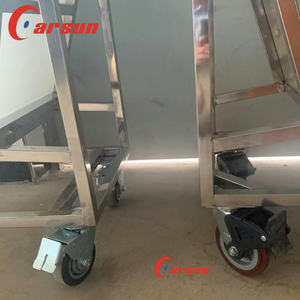 Neue 6-Zoll-Polyurethanräder mit kugellager schweren Industrie rollen für Baustoff lager wagen aus Stahl - Product Image 5