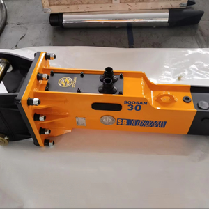 For SB30 Hydraulic Breaker Skid Steer 2.5-4.5 Ton Excavators 53mm Chisel 1 Year Warranty Pump Durable Construction 152kg - Product Image 1