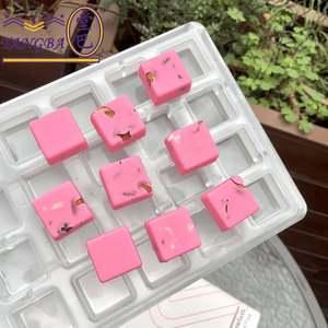 Tangba PC kalınlaşmış malzeme çikolata kalıp polikarbonat çikolata kalıpları yüksek mukavemetli damla dayanıklı özel çikolata kalıpları - Product Image 4