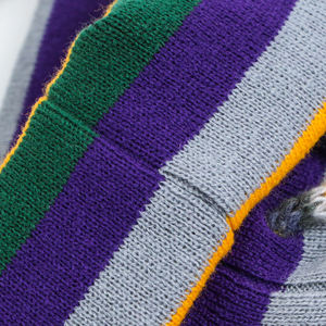 الجاكار والشتاء الدافئ الاكريليك مخطط مع شعار مخصص - Product Image 6