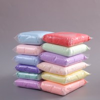 100g d'argile colorée ultra-légère de style macaron, 12 couleurs, 4-6 ans, fournitures d'artisanat pour enfants unisexes, emballage refermable en vrac