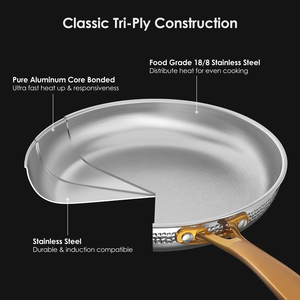 10 piezas de alta calidad multiusos fácil de usar juegos de utensilios de cocina de acero inoxidable antiadherente para el hogar - Product Image 3