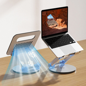 Adjustable 360 Rotating Aluminum Portable Laptop Stand For Macbook Air Xiaomi Dell <strong>HP</strong> Lenovo PC <strong>Tablet</strong> - Product Image 4