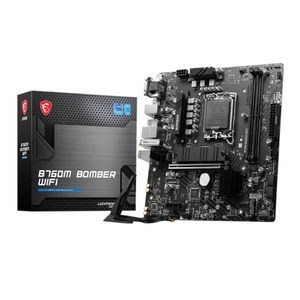 MSI B760M bombacı için WiFi mikro-atx anakart <span class=keywords><strong>Motherboard</strong></span>/13th/12th Gen Intel Core işlemci LGA 1700 Boost Boost 6400X16 masaüstü SATA - Product Image 6