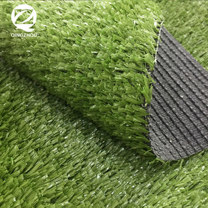 QINGZHOU S005 Giá Rẻ Ngoài Trời Chống Cháy 10Mm Xanh Nhựa Cỏ Tường Nhân Tạo - Product Image 3