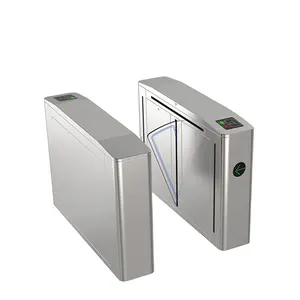 Factory Turnstile High Speed Access Control Turnstile Intelligent Flap Barrier Gate Metro Station Pedestrian Barrier Gate