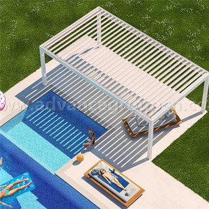 <span class=keywords><strong>Pergola</strong></span> d'extérieur étanche, toit motorisé bioclimatique intelligent <span class=keywords><strong>en</strong></span> <span class=keywords><strong>aluminium</strong></span>, <span class=keywords><strong>prix</strong></span> Offre Spéciale - Product Image 2