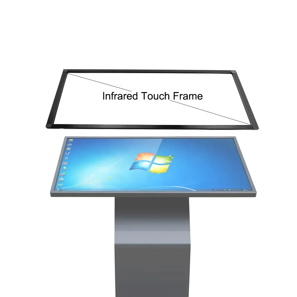 LT series 32 inch IR touch frame 40 multi touch 10 mm tiny writing support palm erase strong R&D manufacturer