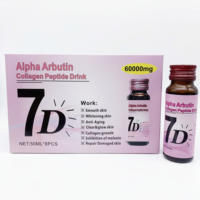 Boisson OEM Alpha Arbutin pour éclaircir la peau, collagène Alpha Arbutin anti-âge, boisson au collagène liquide