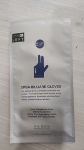 Venta caliente tres dedos CPBA guante de mano izquierda billar piscina Snooker juego de mesa guantes de tela - Product Image 6