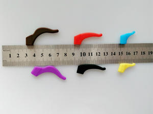 المضادة للانزلاق لينة سيليكون نظارات الأذن قبضة نصائح معبد كم التجنيب مرنة نظارة عادية الأذن قبضة - Product Image 6