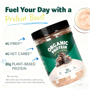 Poudre de protéines végétales OEM - Convient aux hommes et aux femmes comme complément énergétique pour l'exercice - Soutien énergétique pour adultes - Product Image 3