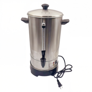 <span class=keywords><strong>Percolateur</strong></span> à café électrique en acier inoxydable à double protection, 50 tasses, pour la maison et l'hôtel, petit appareil de cuisine - Product Image 1