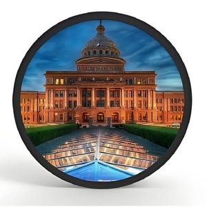 Pantalla LCD de alto brillo con forma personalizada al por mayor, pantalla circular duradera para publicidad, eventos al aire libre, hogar, oficina, edificio de taxis - Product Image 1