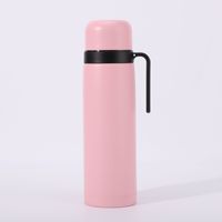Ensemble de voyage en plein air, thermos isotherme en acier inoxydable de 1000 ml pour Yerba Mate avec poignée robuste