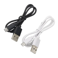Usine 2A Micro USB Câble 1M Blanc Noir Type-c Charge 8Pin Chargeur Câble Cordon pour Téléphone Android pour Câble USB 100cm