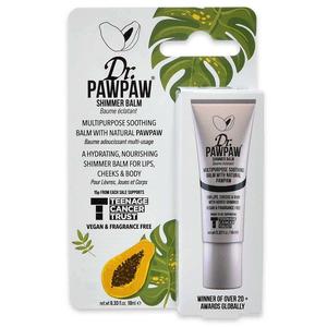 Dr. Paw Paw Shimmer balsamo 10ml Multi-uso lucidalabbra crema impermeabile per la cura delle labbra con ingredienti minerali 5g Net Wt - Product Image 1