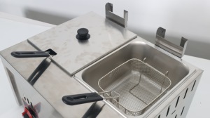 Friteuse Électrique Commerciale en Acier Inoxydable pour Poulet Frit et Frites – Machine Spéciale Freidora Electrica - Product Image 6