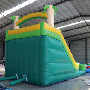 Toboganes acuáticos inflables de 30 pies para niños al aire libre con pozo de bolas y tobogán - Product Image 3