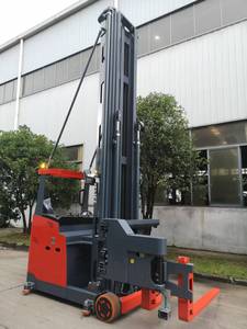 Gerbeur assis trois directions de 1,6 tonne, élévateur 12 m, chariot élévateur pour allées super étroites pour stockage haute densité - Product Image 6