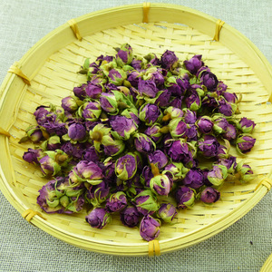 Colore naturale Bulk disidratato viola damascato bocciolo di Rosa essiccato Rosa damascale fiori in vendita - Product Image 3