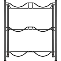 Support de stockage de bouteilles d'eau empilable à 3 niveaux de 5 gallons