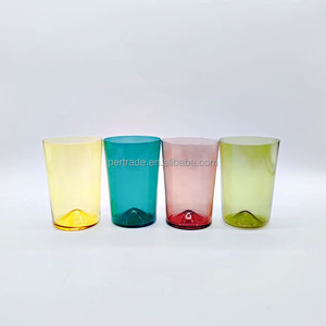 Taza de cristal multicolor de 12 oz, tazas de cerveza <span class=keywords><strong>IPA</strong></span> de alta calidad, taza de vidrio de cerveza Highball colorida para fiesta, boda, Hotel - Product Image 3