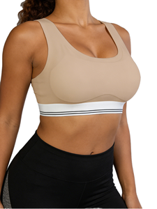 Soutien-gorge de sport pour femme, vêtements de sport, soutien-gorge de sport pour entraînement, fabriqué en 100% Spandex/Polyester - Product Image 1