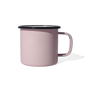 Mug à sublimation vierge en émail, tasse à café avec base en acier inoxydable, gobelet 2021 de 12 oz, mugs blancs de voyage, logo personnalisé, 1000 ml - Product Image 2