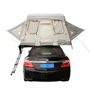 Yeni tasarım aile kamp araba çadırı çatı çadır yumuşak kapak şişme Roof Top çadır