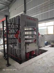 Venta directa de fábrica: máquina para molduras de puertas, <span class=keywords><strong>prensa</strong></span> de puertas de 5 pistones, <span class=keywords><strong>prensa</strong></span> en caliente de melamina HDF para puertas - Product Image 4