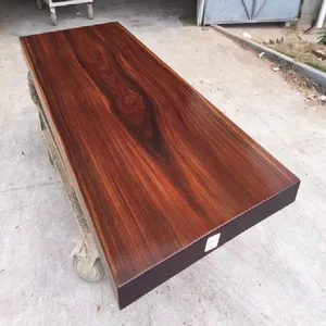 Factory Sell New Design Black Walnut And White Oak Wood Table With Wholesale Price 100% Solid Wood