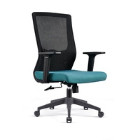 Chaises de bureau Table de bureau de visiteur sans bras Table de bureau chaises élégantes tissu fer chaises pivotantes blanches modernes