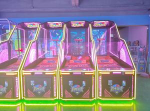 Machine de jeu d'arcade de tir au basket-ball et de boxe, à monnayeur, pour intérieur et extérieur, en métal, pour divertissement - Product Image 3