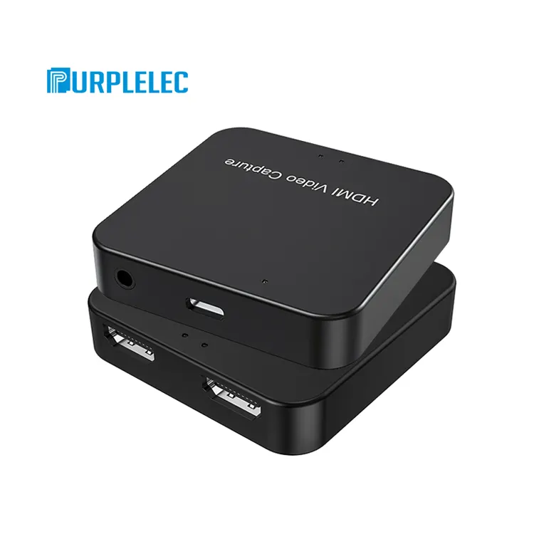 Purplelec HD33 High quality capture video HDMI 1080P 60fps laptop hdmi capture for Office meeting
