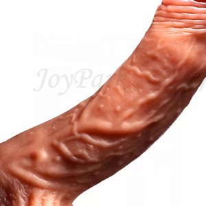 JoyPark RTS Realistischer Intelligenter Heizender Teleskopischer Flüssigsilikon Kabelloser Ferngesteuerter Stoßvibrator 360° Rotierender Dildo Weich - Product Image 2