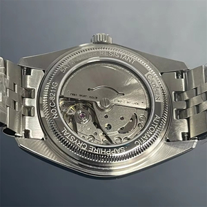 Reloj Mecánico Automático para Hombre <span class=keywords><strong>CADISEN</strong></span> 8211 de 38 mm, Cristal de Zafiro AR, Resistente al Agua, Acero Inoxidable, MIYOTA 8215, Reloj Hombre - Product Image 4