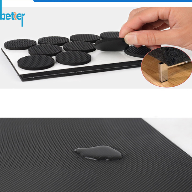 Gridded Eva Self-adhesive Rubber Bumper Pad Teardrop Triangle Spiral/Silicone Pads/Foots